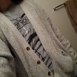 Grey Cardigan